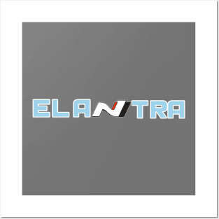 Elantra N (Smaller) Performance Blue Posters and Art